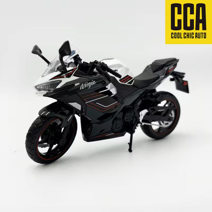 CCA 1:12 Kawasaki Ninja 400 diecast metal bike