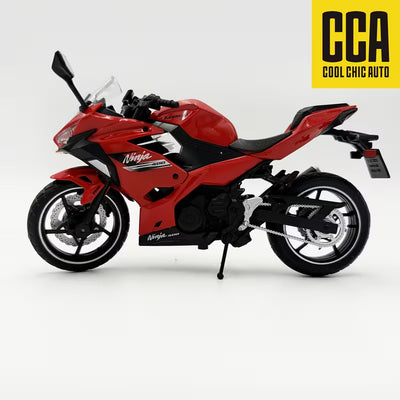 CCA 1:12 Kawasaki Ninja 400 diecast metal bike