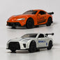 Pack of 2 Mini Metal Die-Cast Toy Sports Car | Durable Body Openable Doors & Hatch