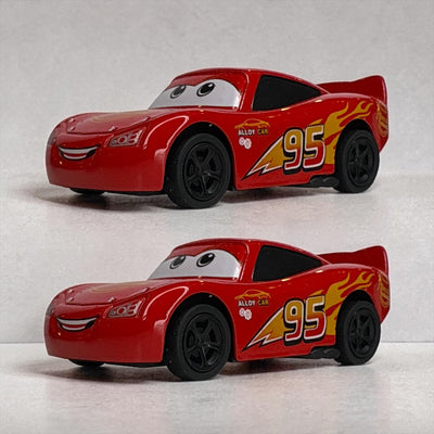 Pack of 2 Die Cast Car Toy | Metal Body Pull Back Vehicle 1:64 | Collectible Mini Car for Kids, McQ