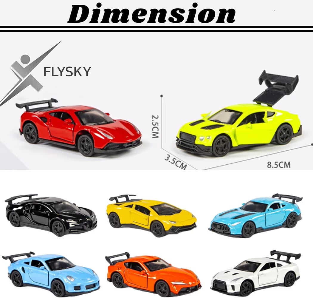 set of 4 Die Cast Car ,scale model metal