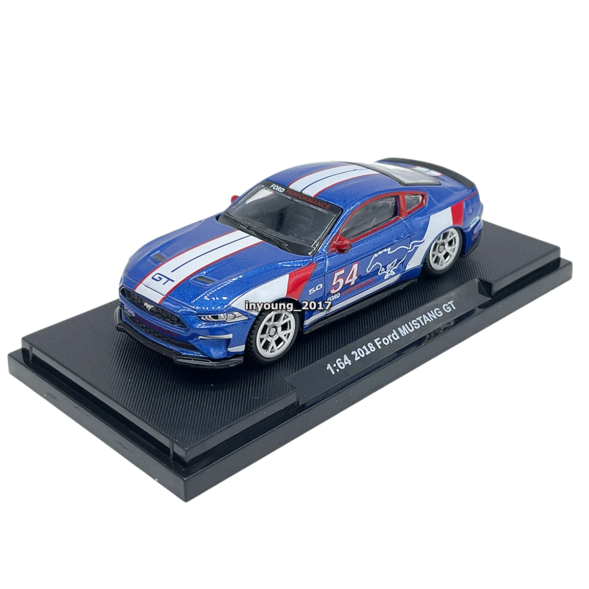 CCA 1:64 2018 Ford Mustang GT with Display Box