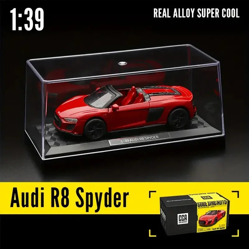 CCA Audi R8 Spyder Scale 1:39 Comes with premium display box Diecast Car