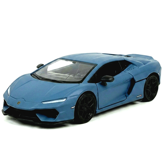 CCA Lamborghini Temerario 1:32 Scale model Diecast car Blue with Light and music effects