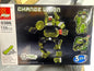 3-in-1 Green Turtle Building Blocks Set