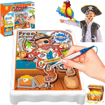 UKR Buzzer Pirate Arcade Tweezers Board Family Game