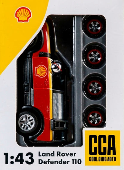Shell Land Rover Defender 110 Diecast Model Car 1:43 - 2 in 1 Tuning Set