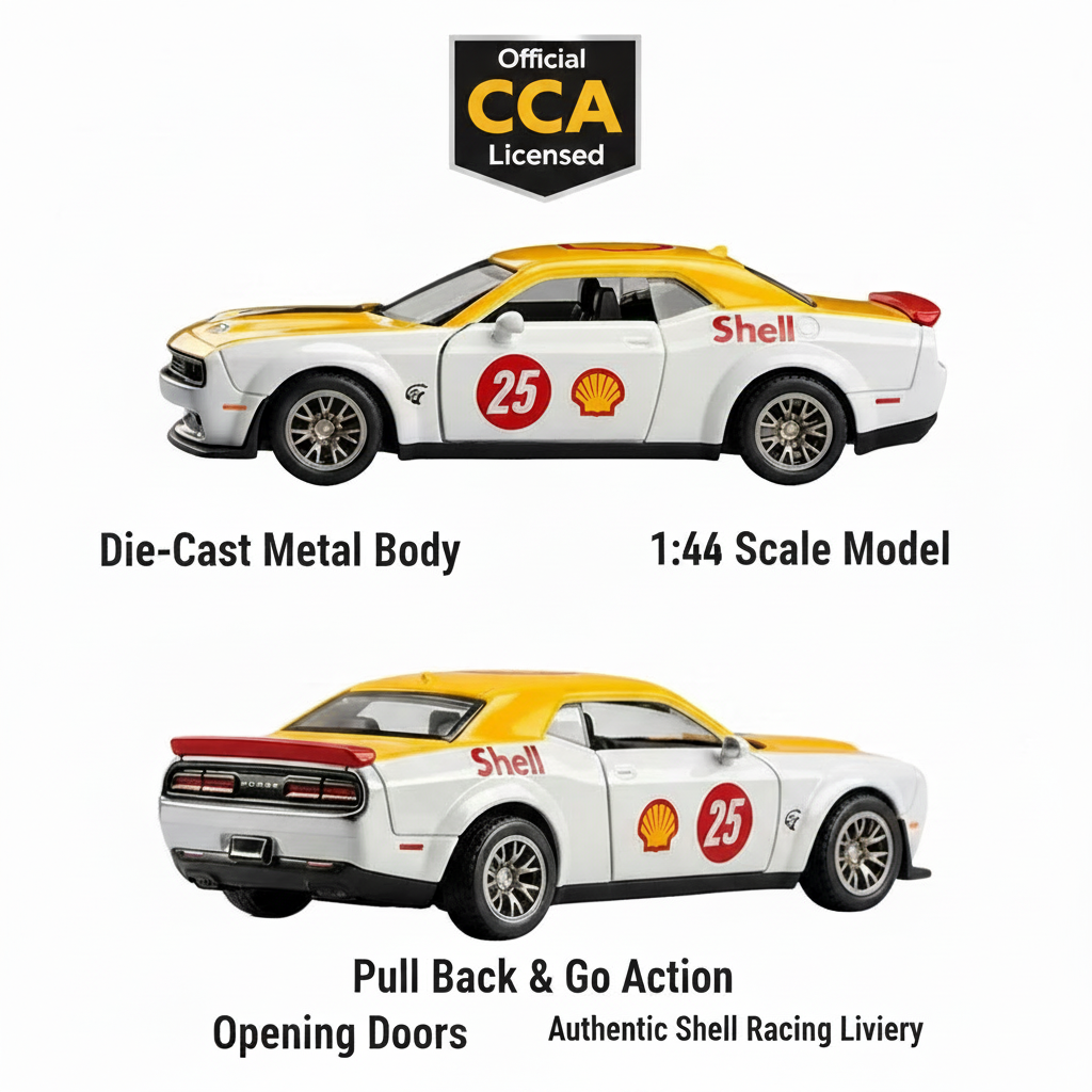 CCA 2022 Dodge Challenger SRT Jailbreak Die-Cast Model Car 1:44 Scale