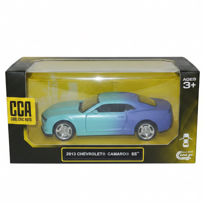CCA 2013 Chevrolet Camaro SS Scale 1:43 Diecast Car Blue