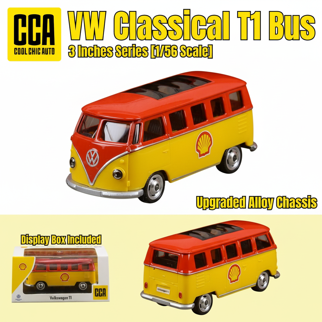 CCA Volkswagen T1 1:56 scale with acrylic case