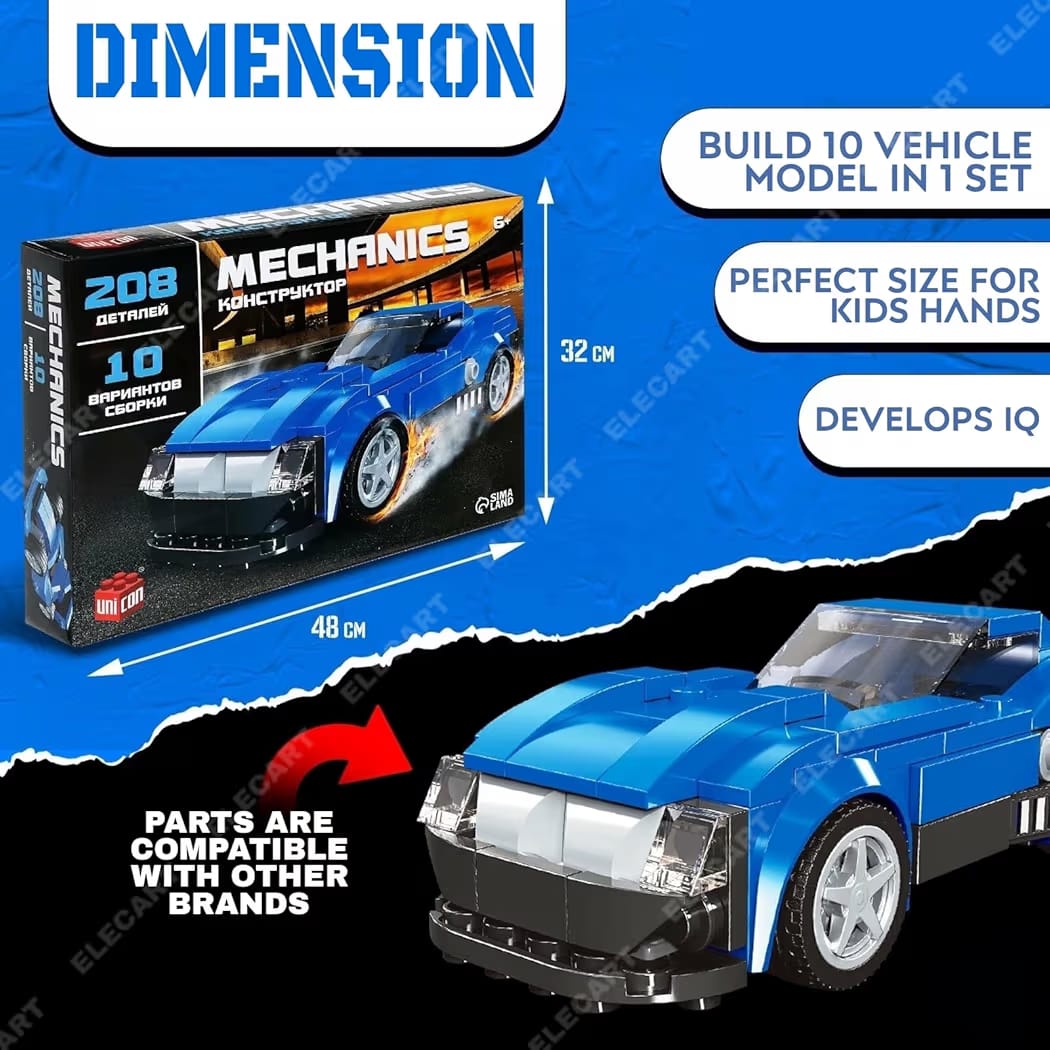 10-in-1 Building Blocks Set for Kids