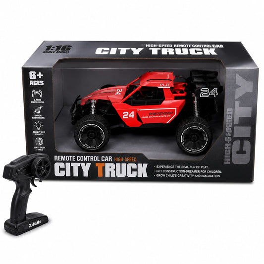 City Truck Remote control truck Drift 1:16 Scale car with remote control features