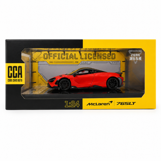 CCA official Mclaren 765LT 1:24 scale model