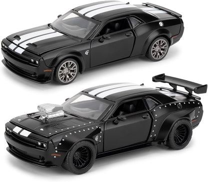 CCA 2022 Dodge Challenger SRT Jailbreak 2 in 1 Car Tuning Set 1:36 Scale