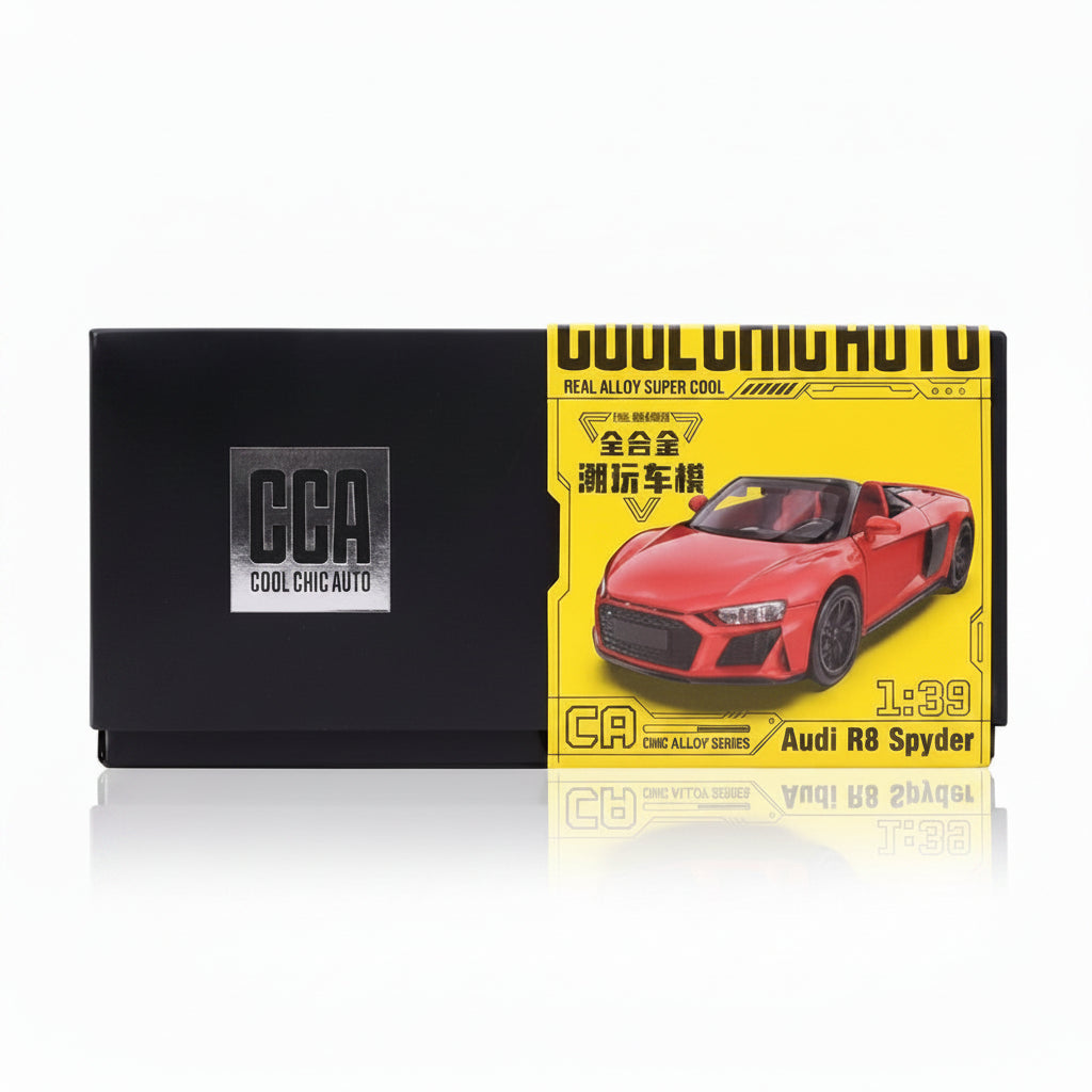 CCA Audi R8 Spyder Scale 1:39 Comes with premium display box Diecast Car