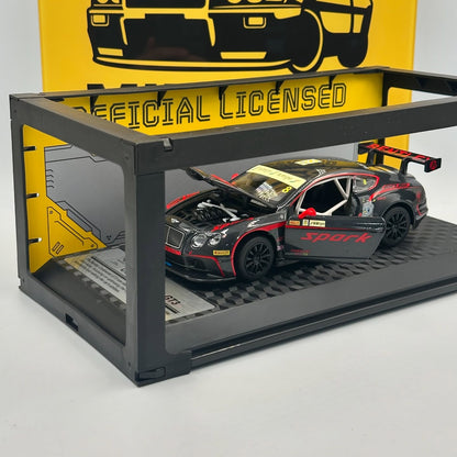 CCA Official Licensed Bentley Continental GT3 1:32 Scale model Diecast car Black