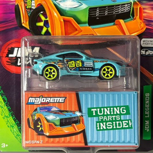 NISSAN Z-MAJORETTE car with tuning parts