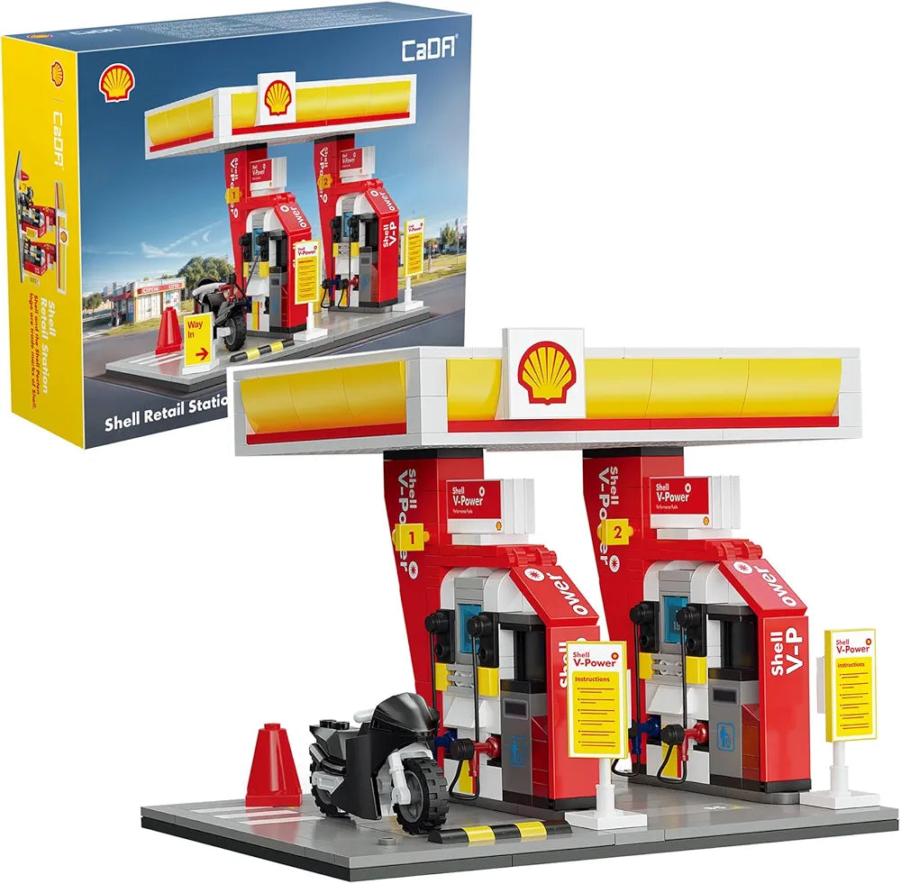 CaDA Shell retail station-305 pcs blocks