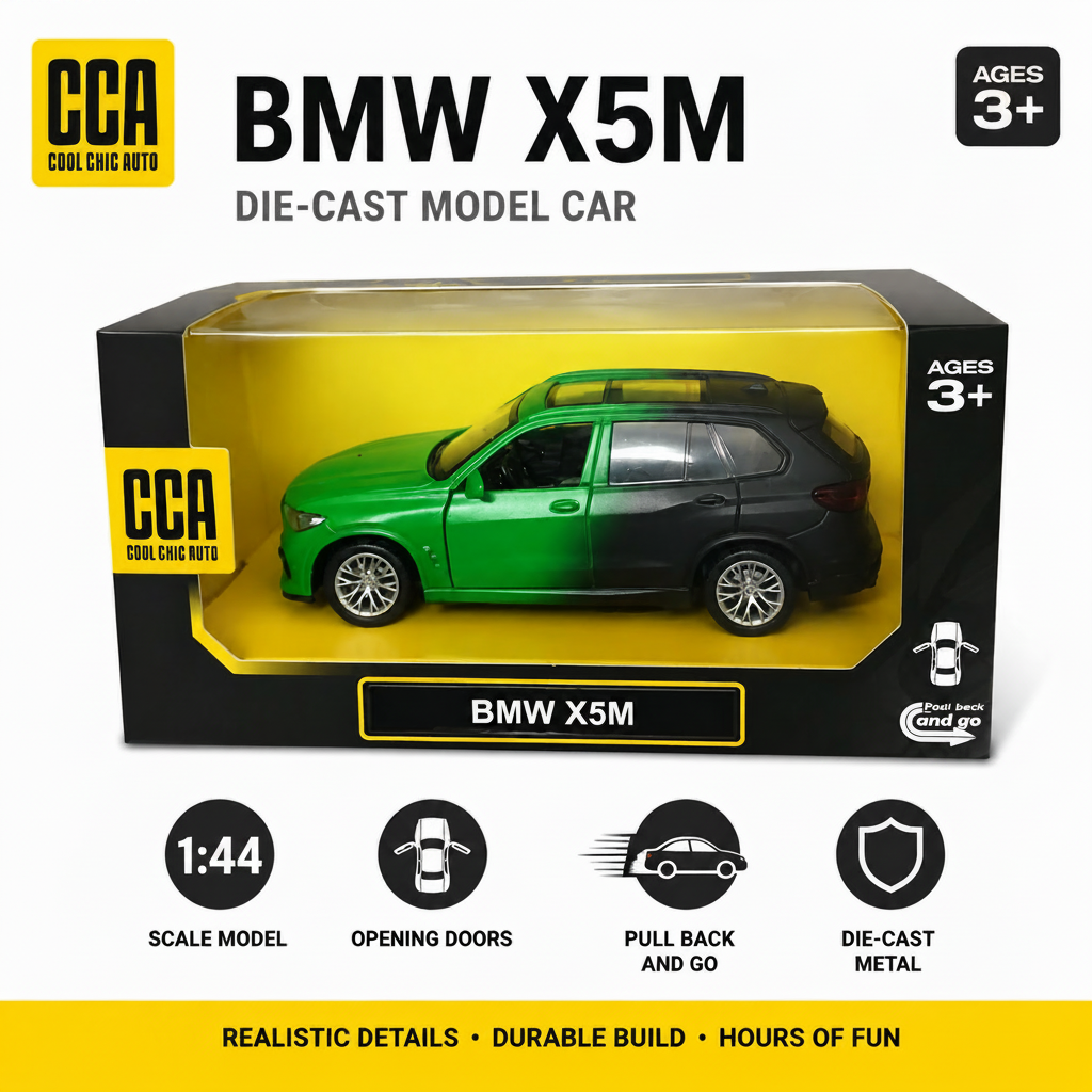 CCA BMW X5M Diecast Car 1:44 scale
