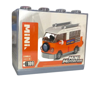Motorcade Car Blocks series Kids Mini Car Blocks - City Bus