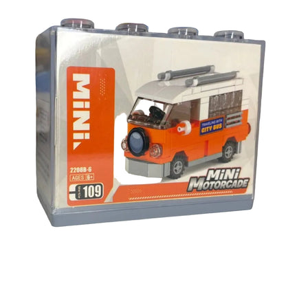 Motorcade Car Blocks series Kids Mini Car Blocks - City Bus