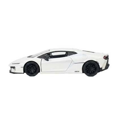 CCA Lamborghini Temerario 1:32 Scale model Diecast car White with Light and music effects