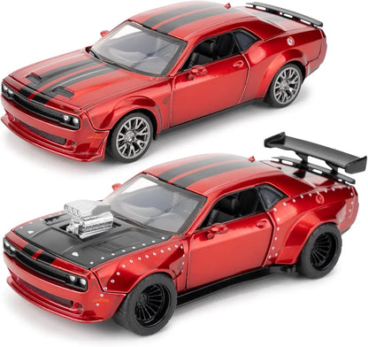 CCA 2022 Dodge Challenger SRT Jailbreak 2 in 1 Car Tuning Set 1:36 Scale