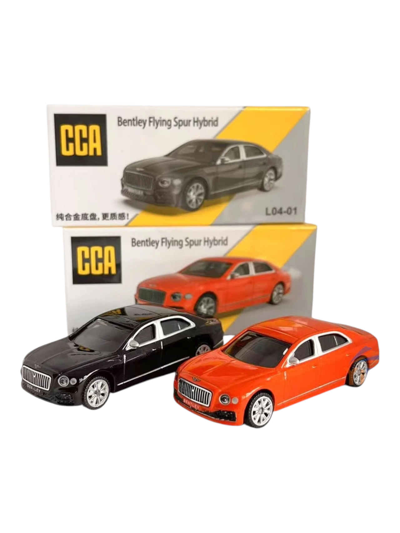 CCA bentley flying spur hybrid 1:70 scale Black