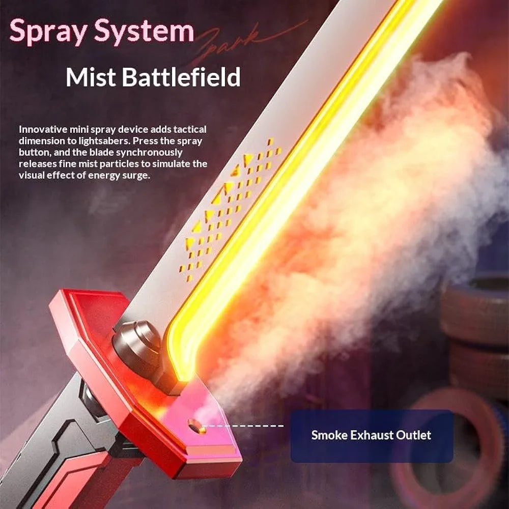 Led Katana Ninja Swords with spray