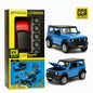Suzuki Jimny Diecast Model Car 1:32 - 2 in 1 Tuning Set Blue