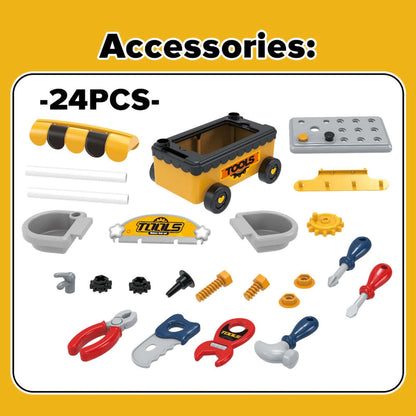 Tool Set Toys for Kids, (Set of 25 Pcs)  Playset Tool Kit