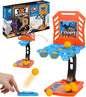 2-in-1 Tabletop Basketball Shooting Game for Kids