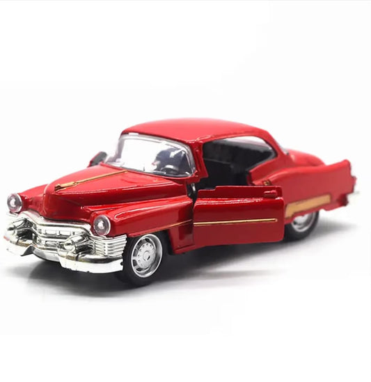 1:32 Realistic Classic Vintage Metal DieCast Car Toys for Kids/Adults Red