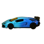 CCA Lamborghini Aventador SVJ Diecast Car 1:44 scale Blue