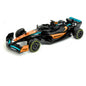 1:36 Scale Diecast F1 Racing Car with Pull Back Action, Metal Body Black