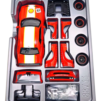 CCA Shell Theme  2022 Dodge Challenger SRT Jailbreak 2 in 1 Car Tuning Set 1:36 Scale