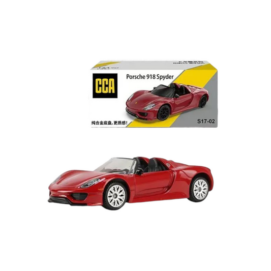 CCA Porsche 918 Spyder 1:64 scale model