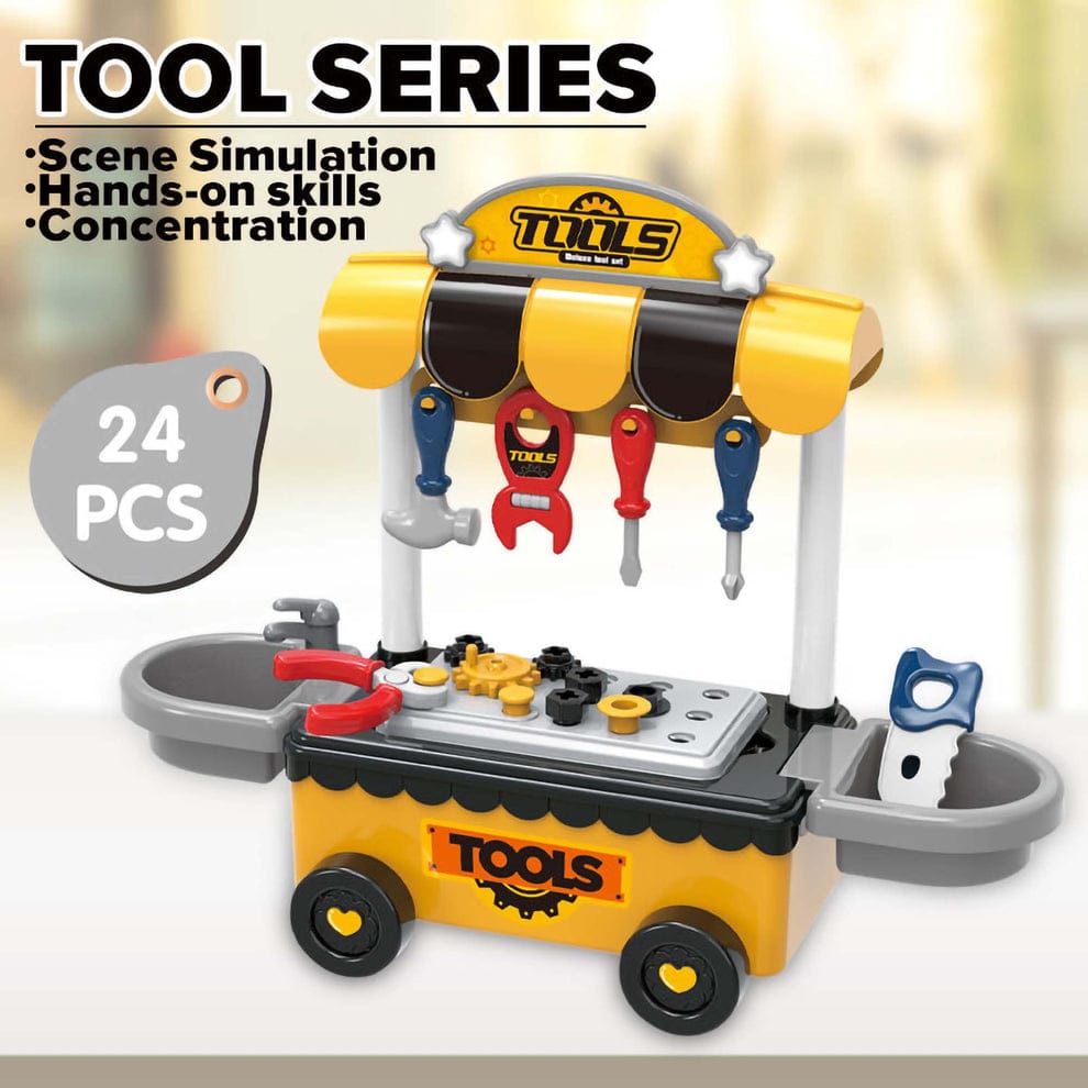 Tool Set Toys for Kids, (Set of 25 Pcs)  Playset Tool Kit
