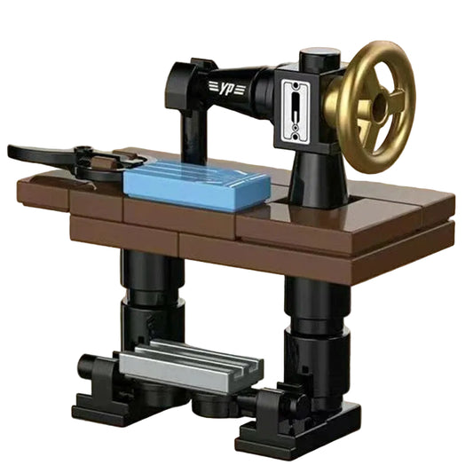 Decool 3D DIY Household Mini-Furniture Blocks for Decor - Sewing Machine