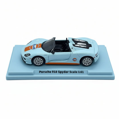 CCA Porsche 918 Spyder Scale 1:61 with acrylic box