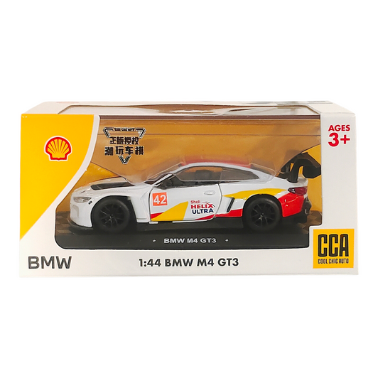 CCA BMW M4 GT3 with acrylic case 1:64 scale model