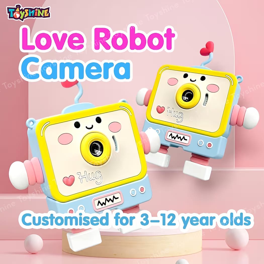 Toyshine Kids Digital HD Camera Video Recording | Inbuilt in 5 Games